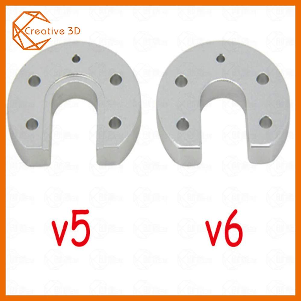 2 шт./лот Reprap Kossel V5/V6 Hotend круглый фиксированная алюминиевая пластина для