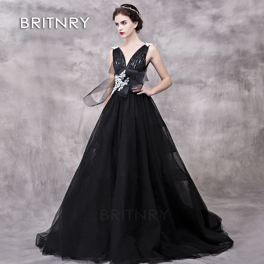 BRITNRY Robe De Soiree Longue 2020 Ever Pretty элегантные вечерние платья трапециевидной формы с