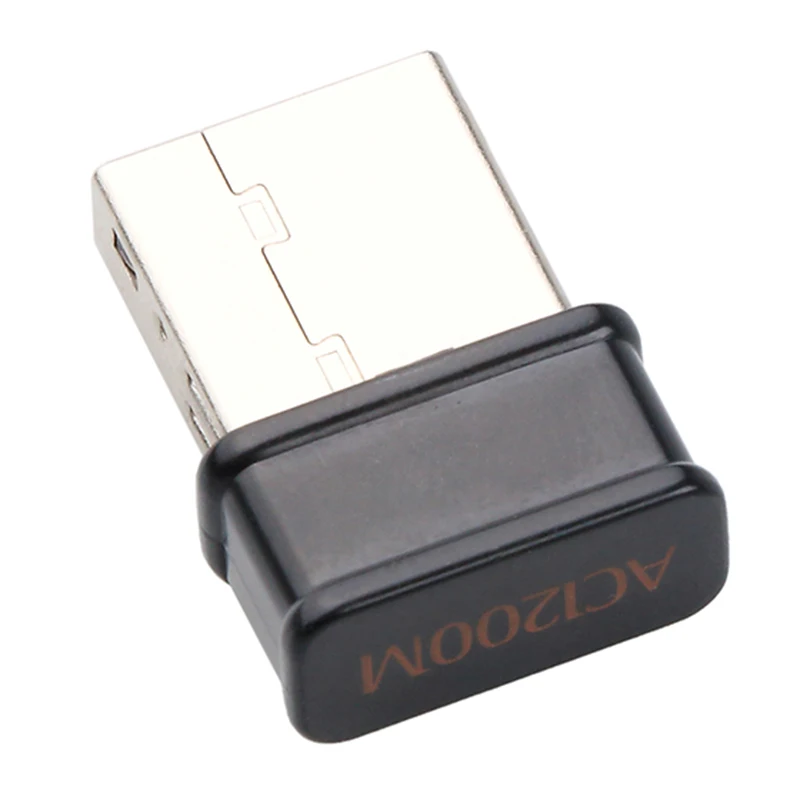 Мини USB Wi-Fi адаптер 1200 Мбит/с двухдиапазонный 2 4 ГГц/5 ГГц беспроводной/WiFi