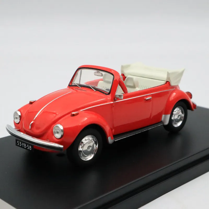 Литые модели автомобилей премиум класса X 1:43 SUPER BEETLE 1973 CONVERTIBLE RED PRD530 Ограниченная