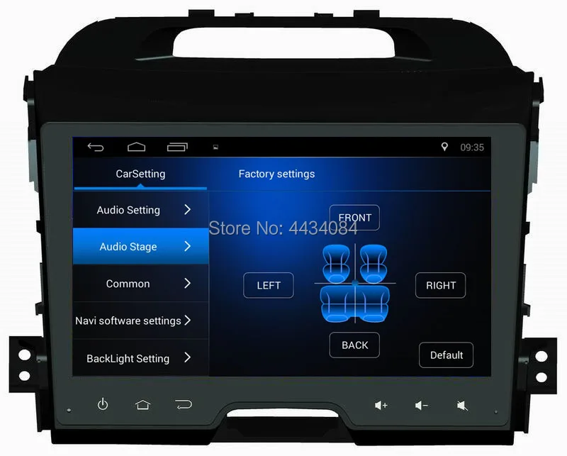 Ouchuangbo автомобильное радио bluetooth Стерео gps для Kia Sportage 2010 2015 Поддержка USB wifi