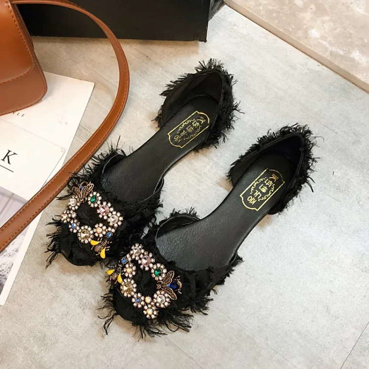 Женские босоножки Новинка модная износостойкая тканевая женская обувь Zapatos De Mujer