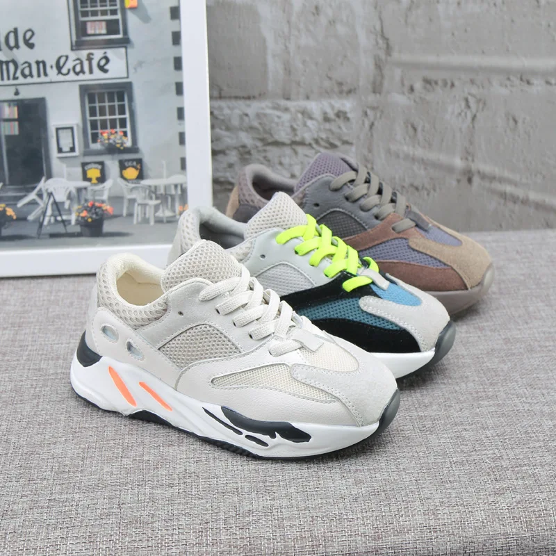 Kids Shoes 2019 Spring Boys Leather Trainer Children Fashion Sport Shoe Baby Girls Brand Casual Sneaker 1 3 4 6 years | Детская одежда