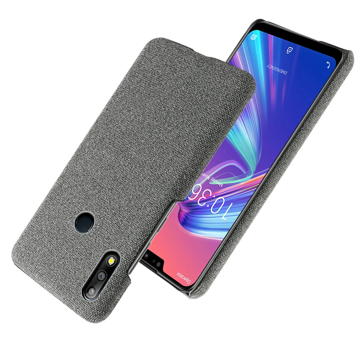 Чехол для Asus Zenfone Max Pro M2 ZB631KL из тонкой ткани с защитой от царапин Жесткий ZB633KL |