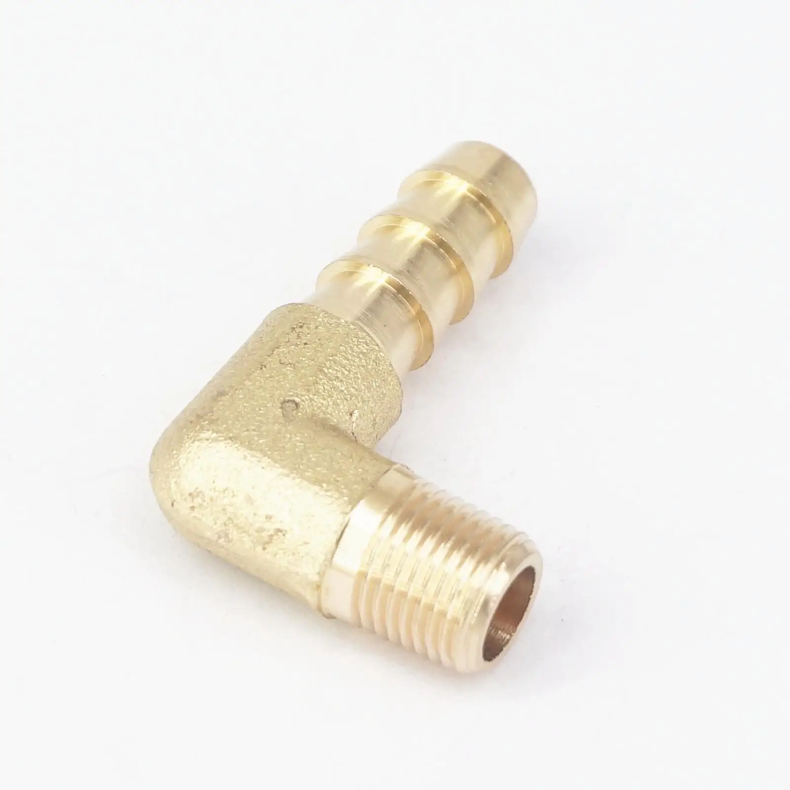 1/8 &quotNPT Male x 5/16&quot шланг Колючая Хвостовая локоть латунная топливная арматура