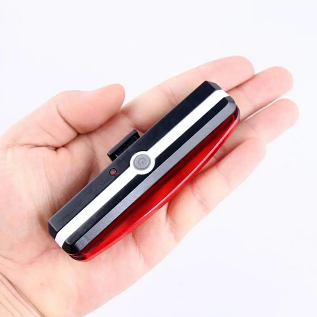 Водонепроницаемый велосипед USB перезаряжаемая головка Кабельное освещение 100