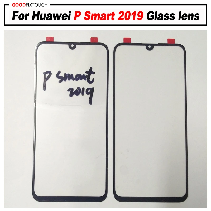 1 10 шт. 6 21 дюйма для Huawei P Smart 2019 версия Переднее стекло сенсорный экран верхняя