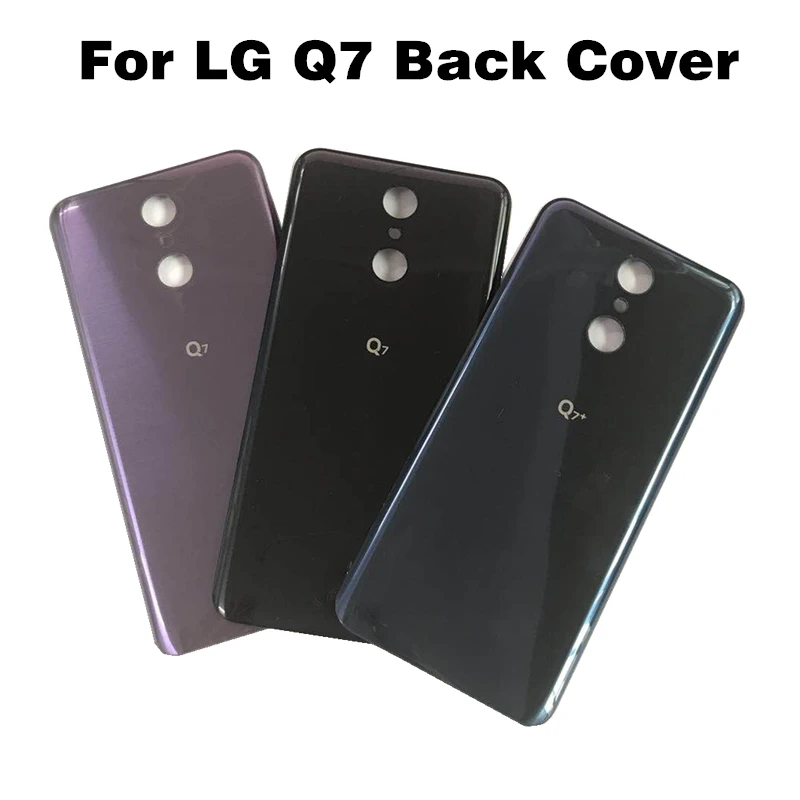 Для LG Q7 задняя крышка для замены Батарея Аксессуары мобильных телефонов Чехлы с
