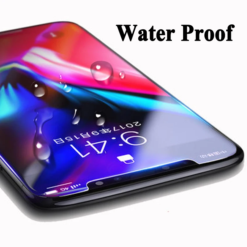 Защитное стекло для Iphone X Xs Max Xr 7 8 6 6s 5 зеркальная защита экрана Xsmax лист закаленная