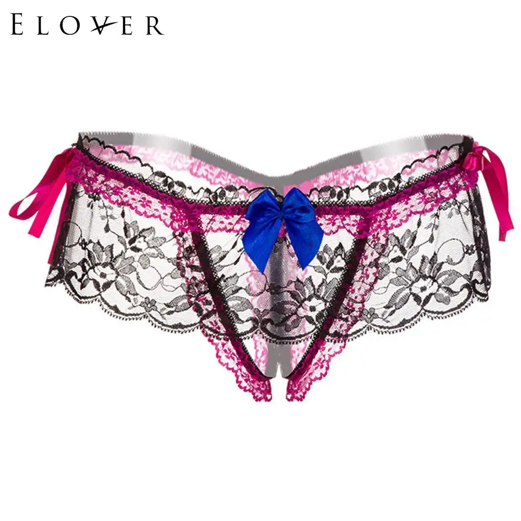Сексуальное нижнее белье Elover с бантом ночное кружевное женское сексуальное