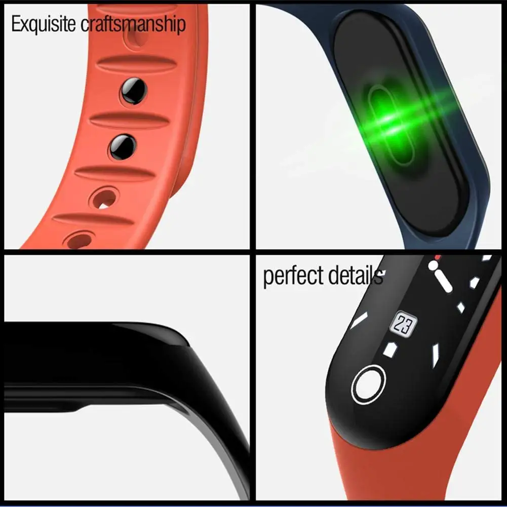 M3 Youth Edition Y100 умный Браслет IP67 водонепроницаемый спортивный фитнес 3D цветной