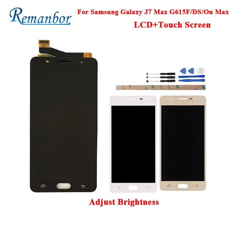 Remanbor для samsung Galaxy J7 Max G615F/DS ЖК дисплей Дисплей Сенсорный экран идеальный ремонт