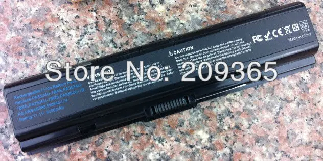 PA3534U 1BRS PA3535U PA3727U Аккумулятор для ноутбука Toshiba Satellite A200 A300 A305 A500 L200 L550|Аккумуляторы