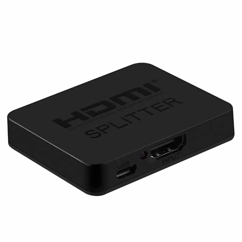 MOOL HDMI сплиттер 1x2 1 вход 2 выхода усилитель коммутатор Box Hub поддержка 4KX2K 3D 2160p 1080p