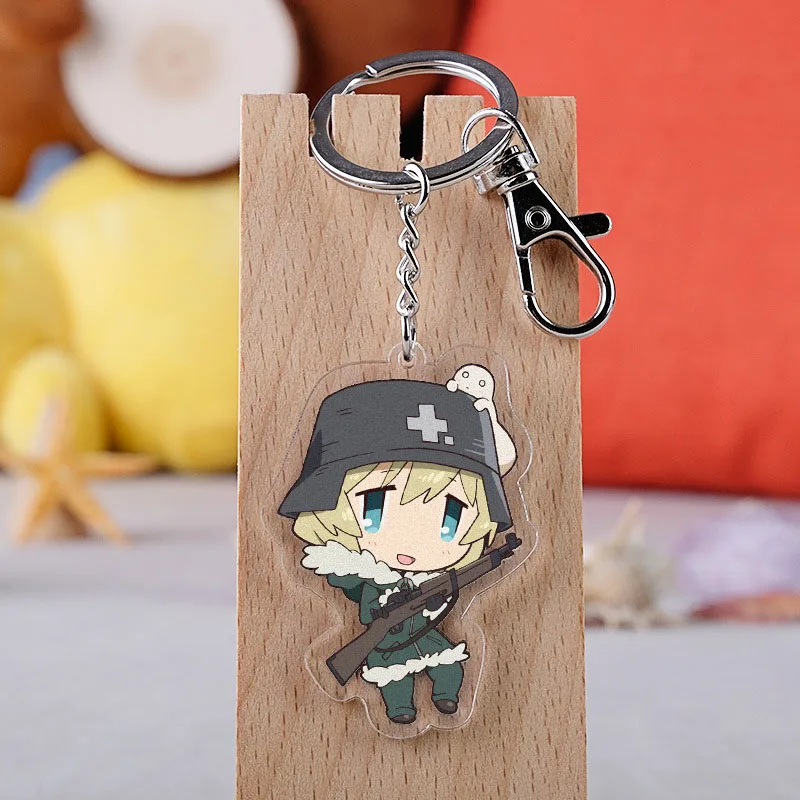 Аниме Девушки последний Тур косплей брелок мультфильм Shoujo Shuumatsu Ryokou