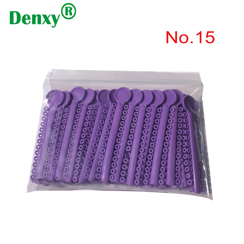 Denxy 1040 шт./пакет (4 шт) стоматологии Ортодонтическая щеточка лигирующая полосы