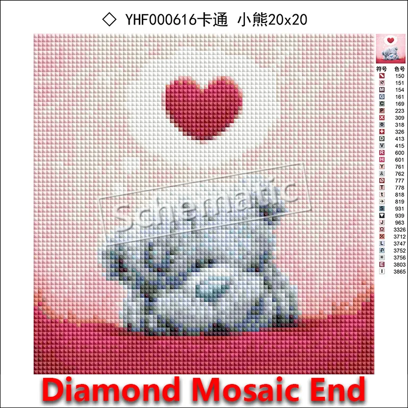 Full Square Diamond painting Cross stitch dog Round embroidery Cartoon puppy DIY 3D mosaic Colorful pets | Дом и сад
