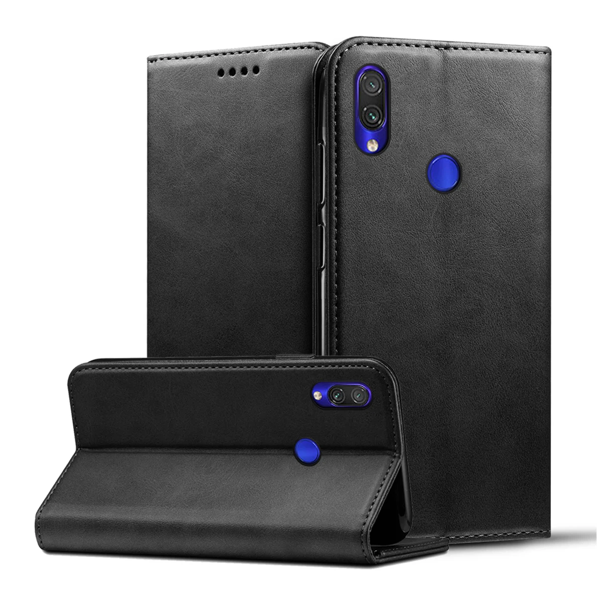 Чехол CASWIN для Xiaomi Redmi Note 7 роскошный чехол из телячьей кожи с зернистым покрытием