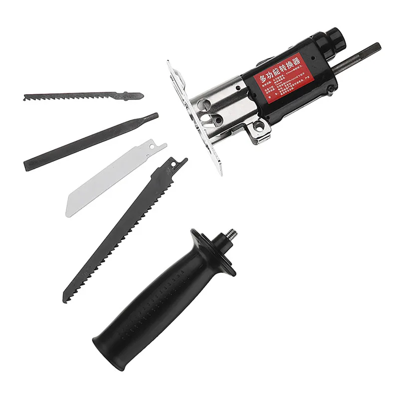 Durable Reciprocating Saw Attachment Change Electric Drill Into Jig Metal File for Wood Cutting | Инструменты
