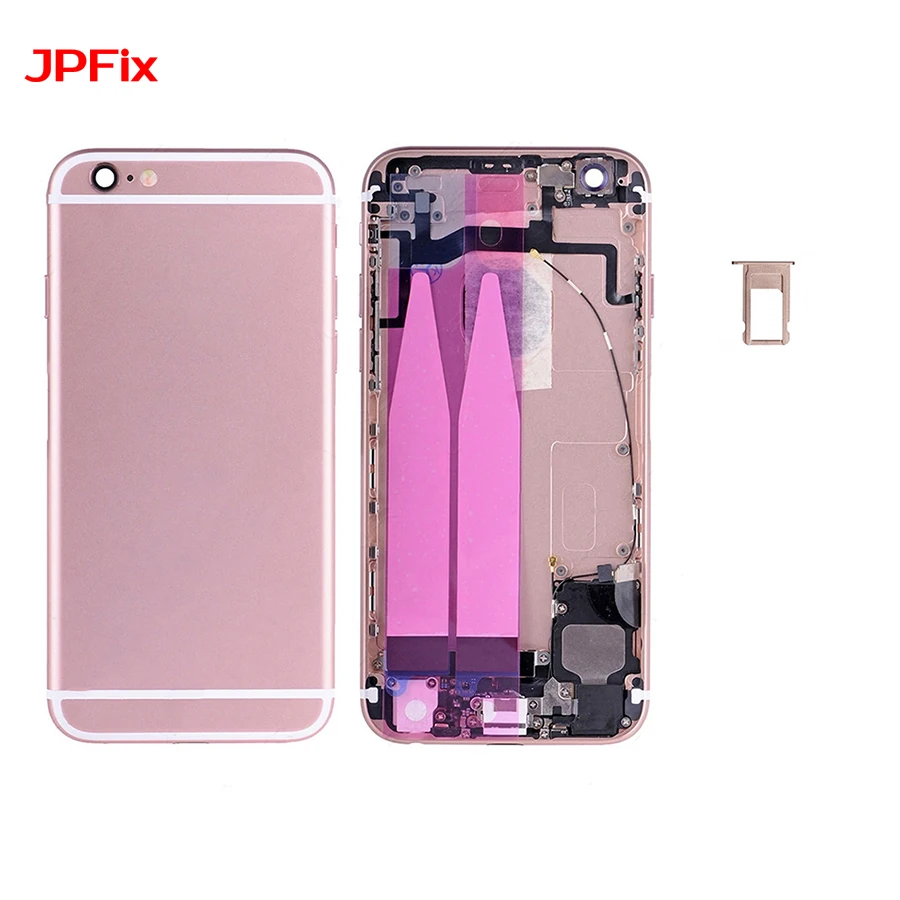 JPFix для iPhone 6S задняя крышка батареи корпус средняя замена шасси с небольшими