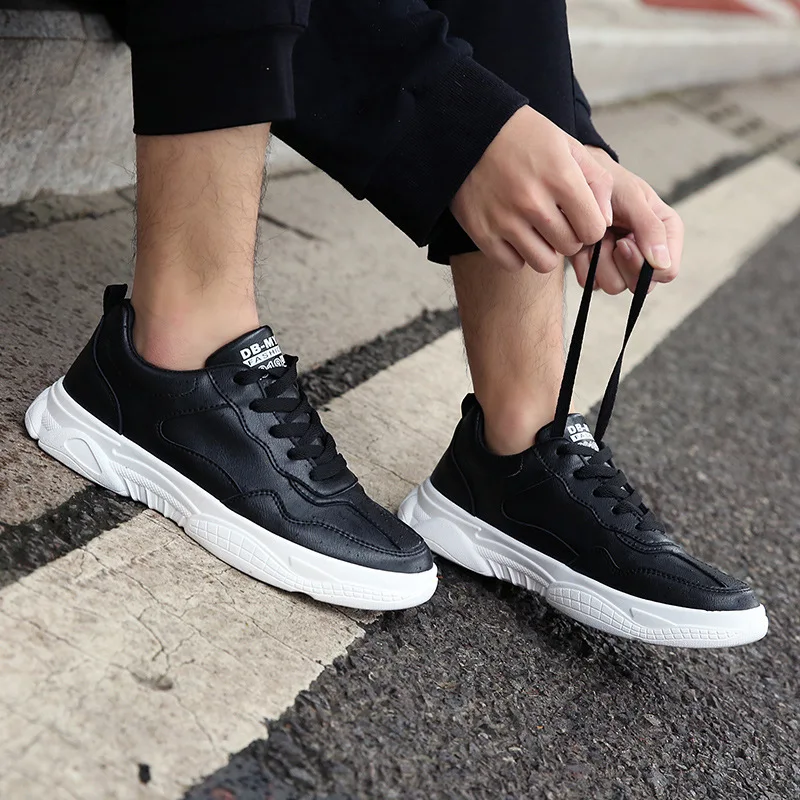 Fooraabo 2019 Shoes Men Sneakers White Black Breathable Zapatillas Man Casual Spring Comfortable Sapatos Masculino | Обувь