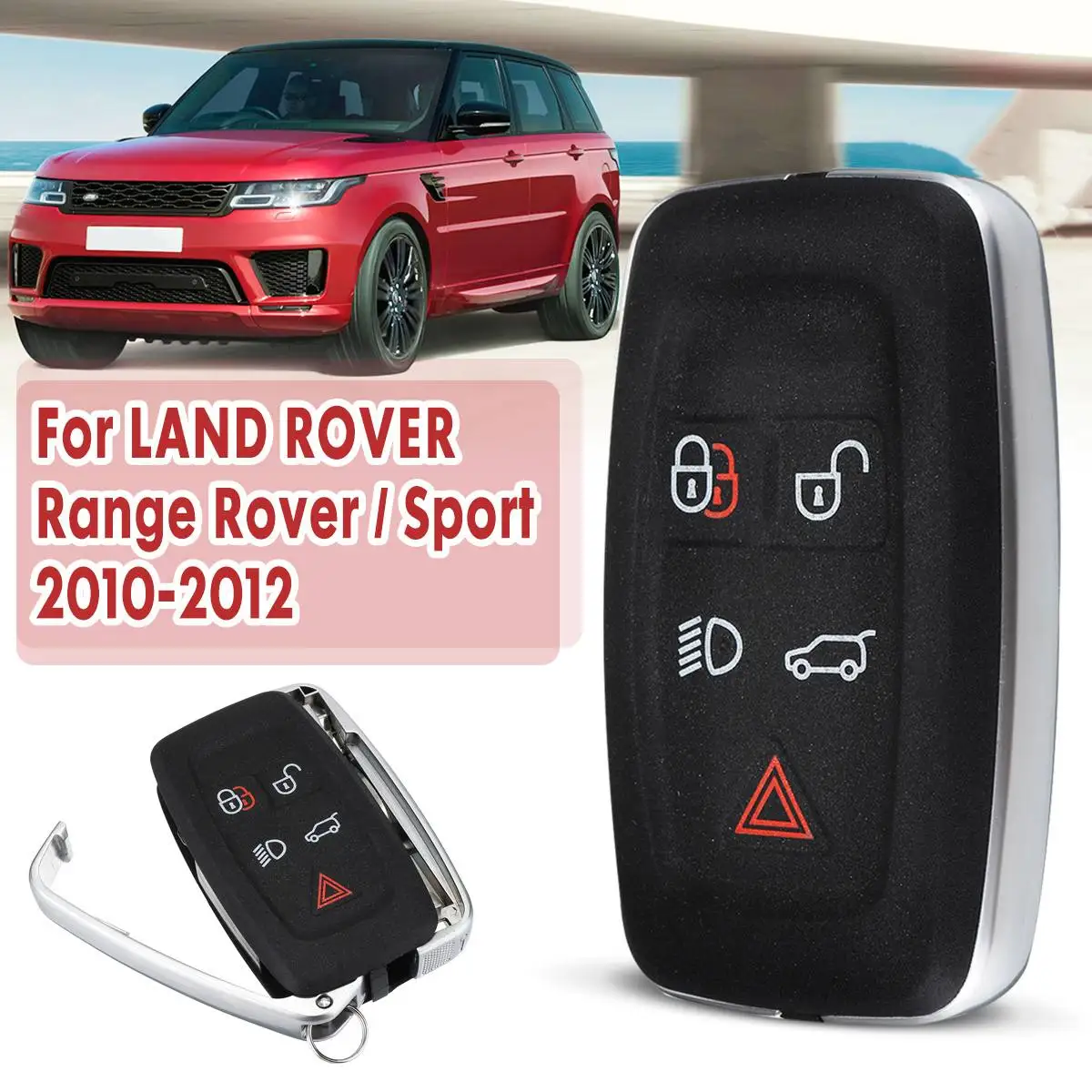 Смарт ключ для Land Rover Range Rover/Sport 1 шт./2 шт. 5 кнопок запасной пульт дистанционного