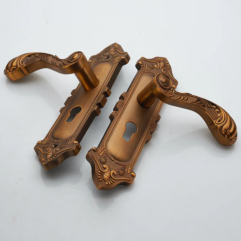 Дверной замок в европейском стиле с внутренней ручкой для спальни дверная ручка