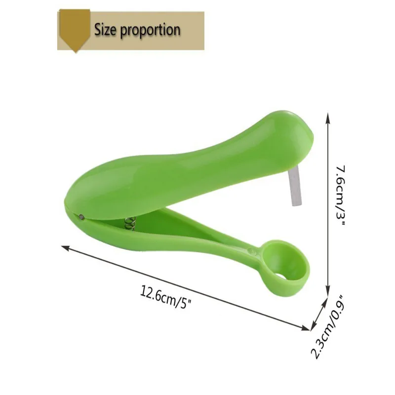 1PC Home Kitchen Supplies Plastic Cherry Pitter Fast Seed Removers Creative Fuits Vegetables Tools Cutters | Дом и сад
