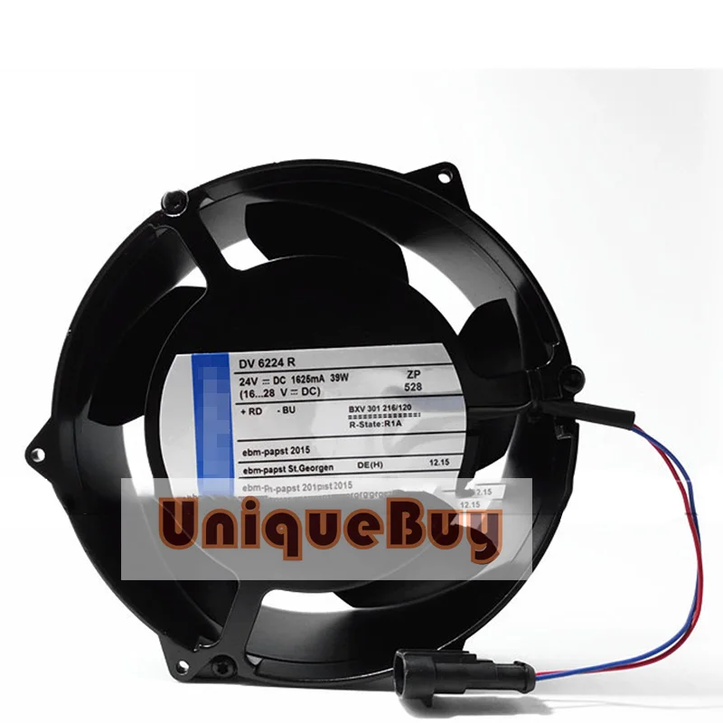 

For DV6224R DC24V 39W 172X172X51mm for ABB inverter cooling fan Processor Cooler Heatsink Fan