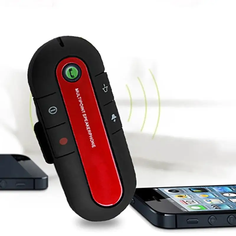 Автомобильный Bluetooth динамик VODOOL тонкий магнитный комплект громкой связи для