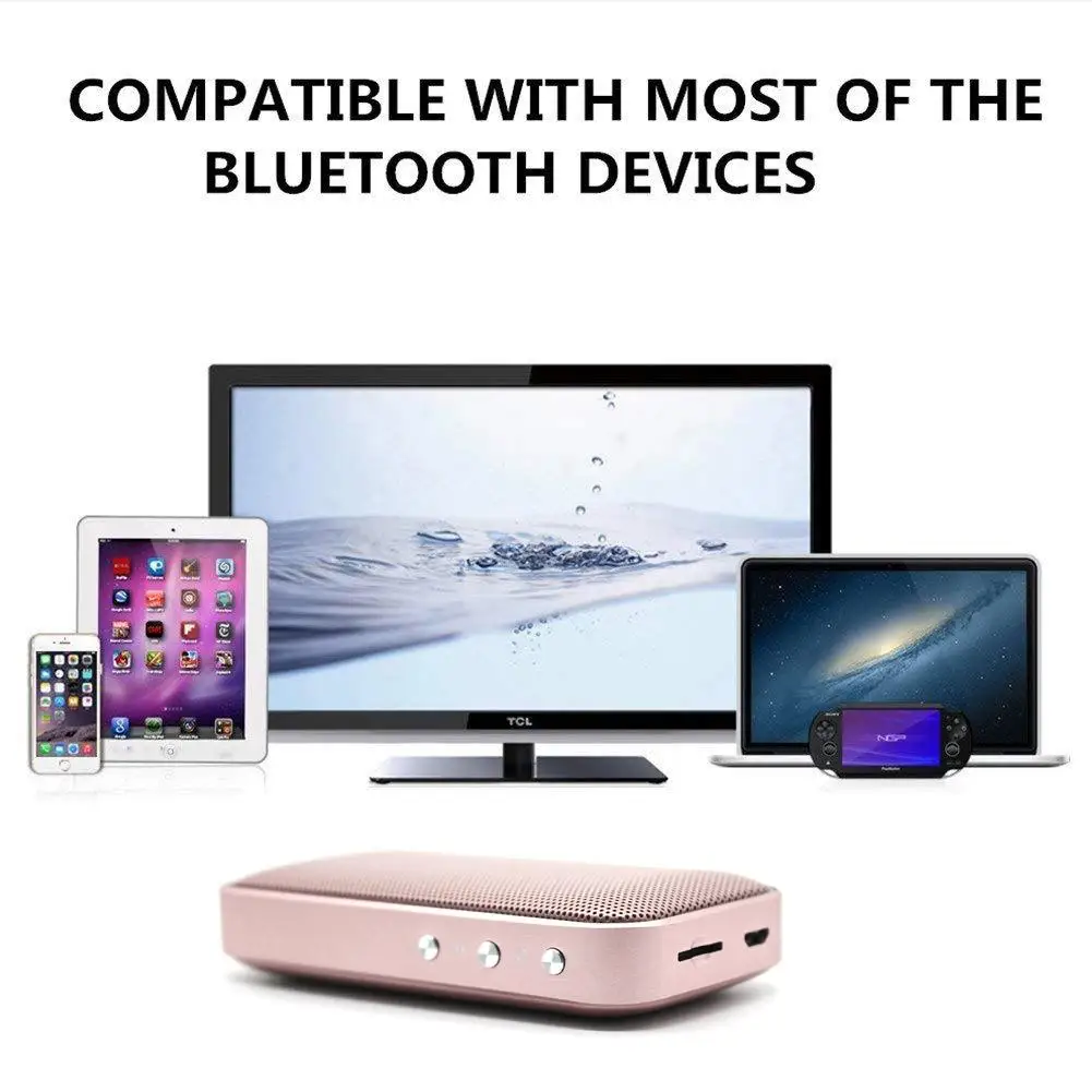 Беспроводная Bluetooth портативная ультра тонкая беспроводная 4 2 Колонка