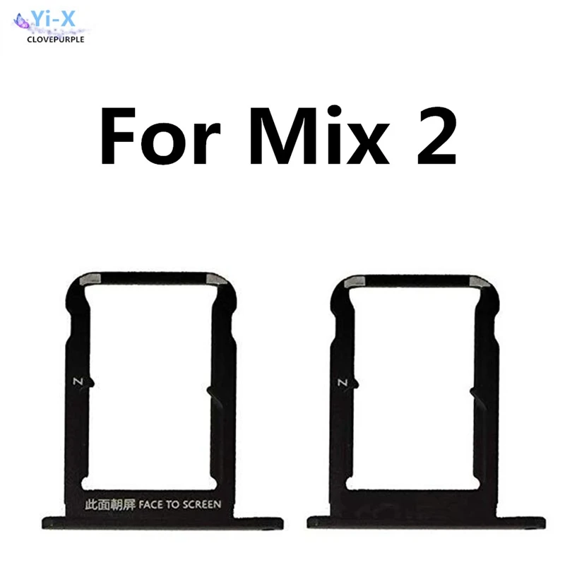 10pcs/lot For Xiaomi Mi mix 2 mix2 Sim Micro SIM Card SD Reader Holder Sim Tray Adapter