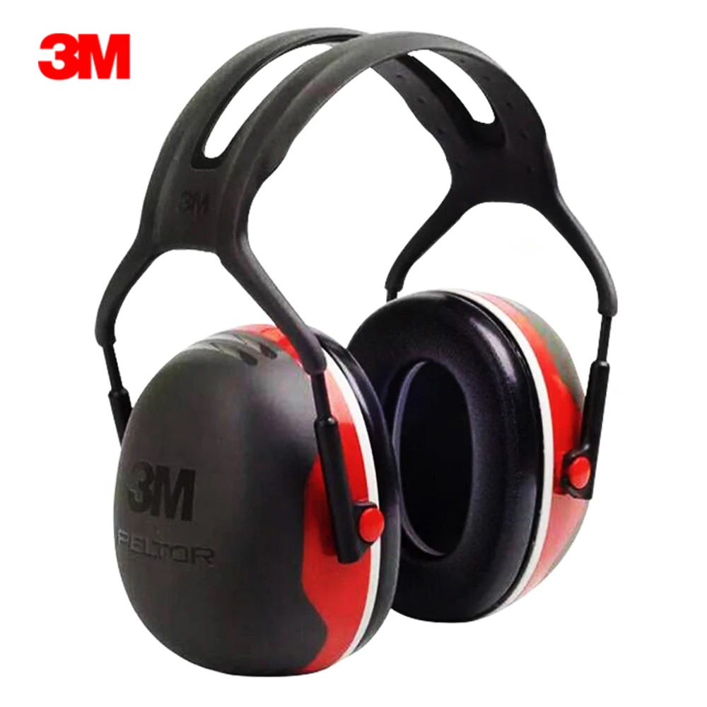 Шумоизоляционные наушники 3M PELTOR X3A удобные рабочие для охоты и промышленного