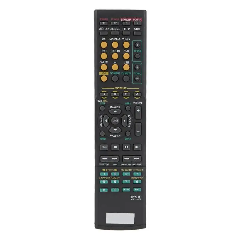Универсальный пульт дистанционного управления RAV315 для YAMAHA Home Audio RAV311 WK22730 WK22730EU HTR