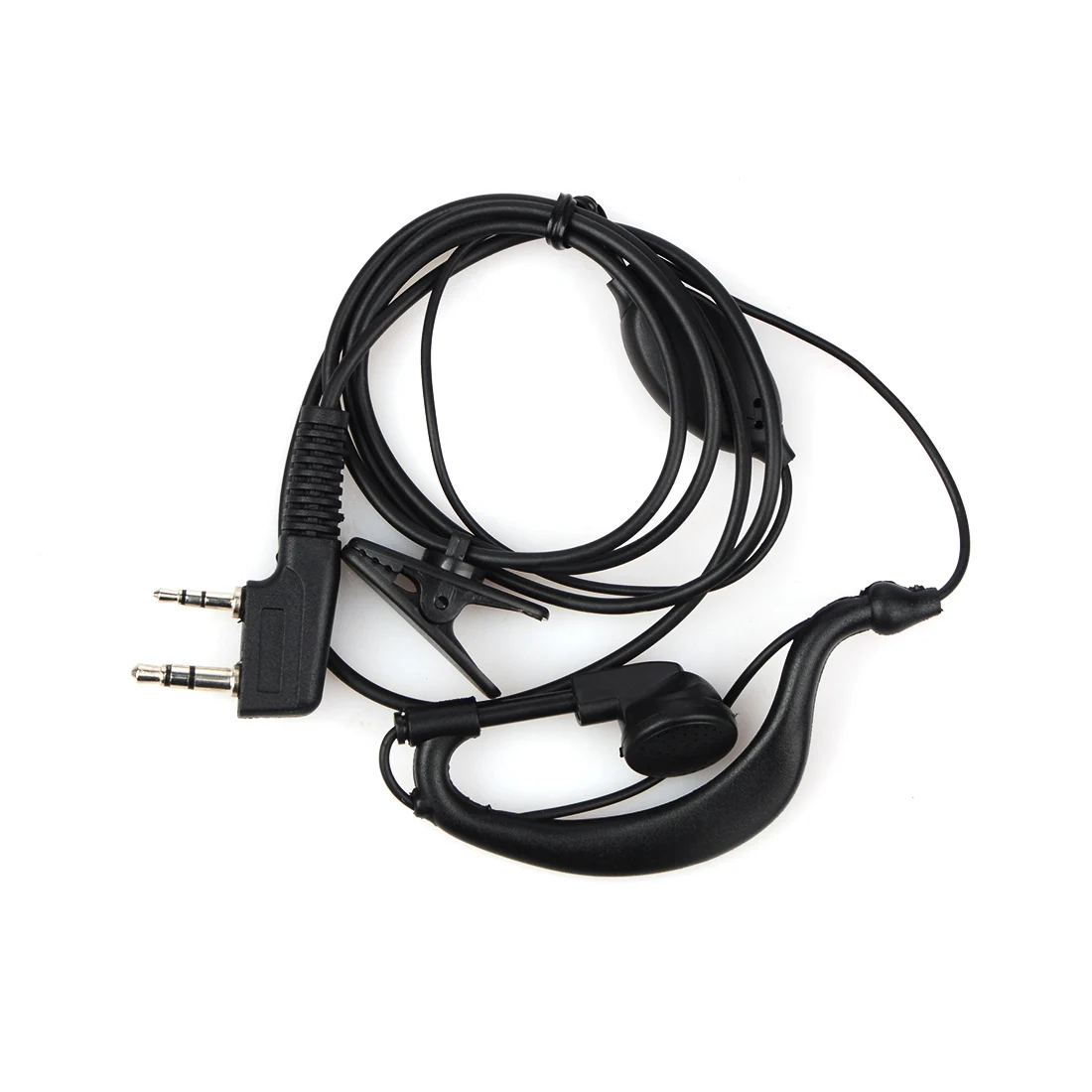 1 шт. Акустическая трубка PTT Mic 2Pin наушники Walkie Talkie гарнитура для Kenwood TYT Baofeng 888s UV 5R