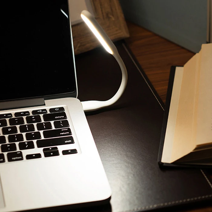 Улучшенный USB светодиодный портативный светильник с для внешнего аккумулятора