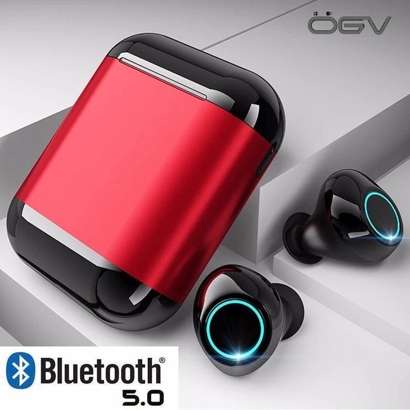 Мини Спортивные беспроводные наушники Bluetooth гарнитура Tws 5 0 наушники-вкладыши для