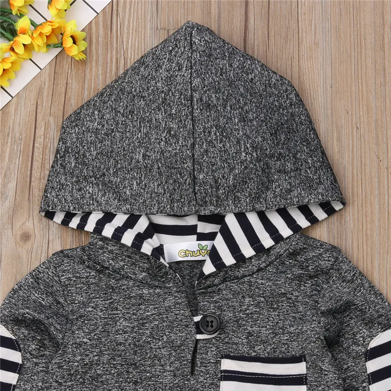 New Style Baby Boy Girl Warm Striped Sweatshirt Tops + Long Leggings Pants Newborn Outfit Clothes Tracksuit Cotton Clothing Soft | Детская