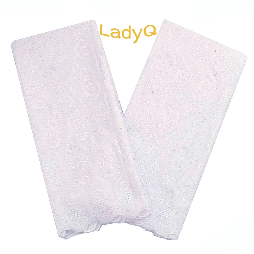 LadyQ Magenta африканская швейцарская кружевная ткань 2018 высокое качество кружева