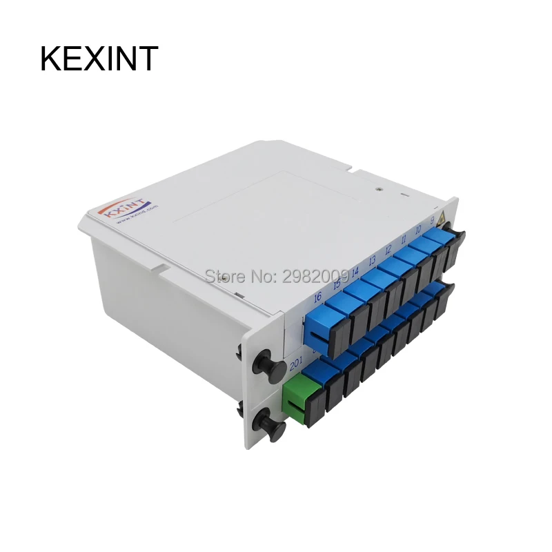 KEXINT напрямую с фабрики PLC сплиттер устройство SC/UPC 1*16 вставки/LGX/Кассетный тип