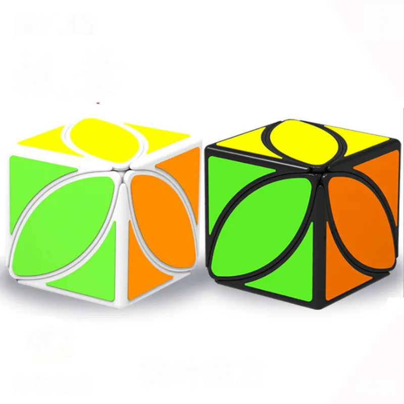QIYI Moondrop ассиметричный кубик головоломка Ivy Cube первого твист кубики из листьев
