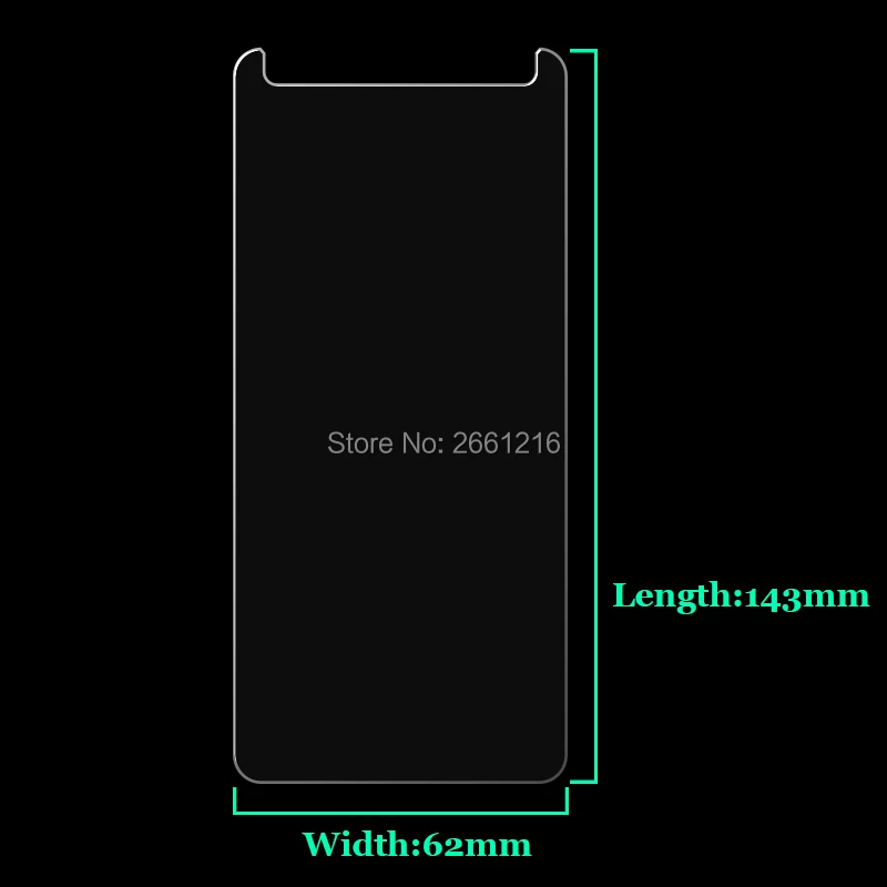 Закаленное стекло 9H 2.5D Премиум-класса для Homtom H 5 защитная пленка экрана H5 7" |