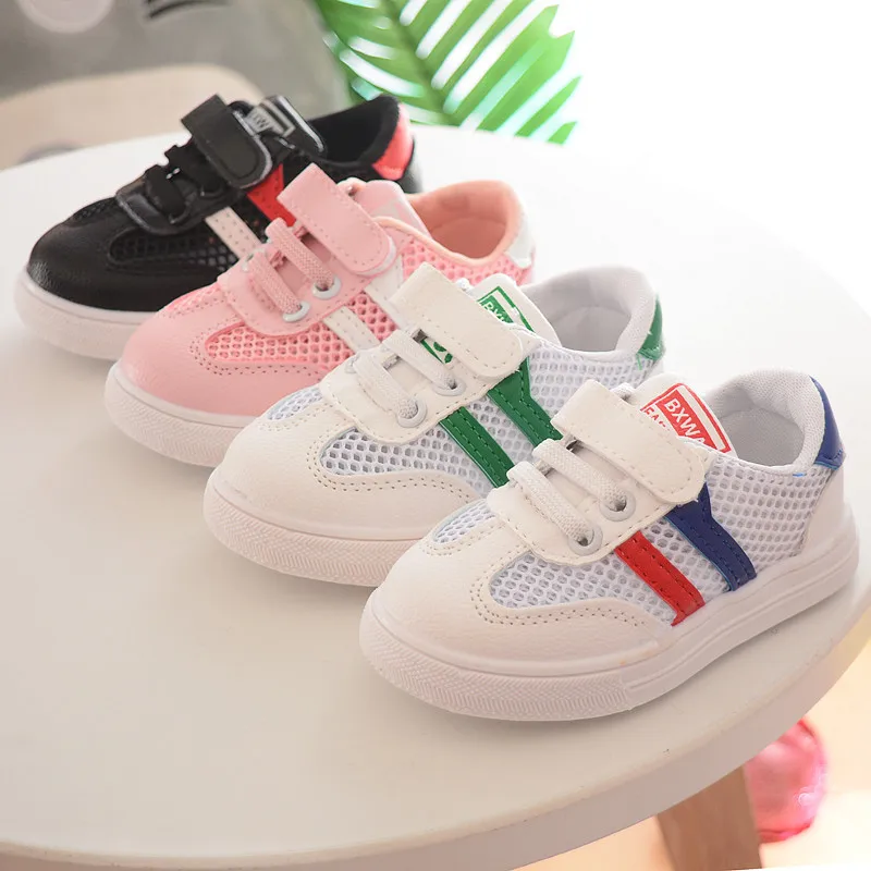 Лето новый стиль детская повседневная обувь дышащая крутые детские спортивные