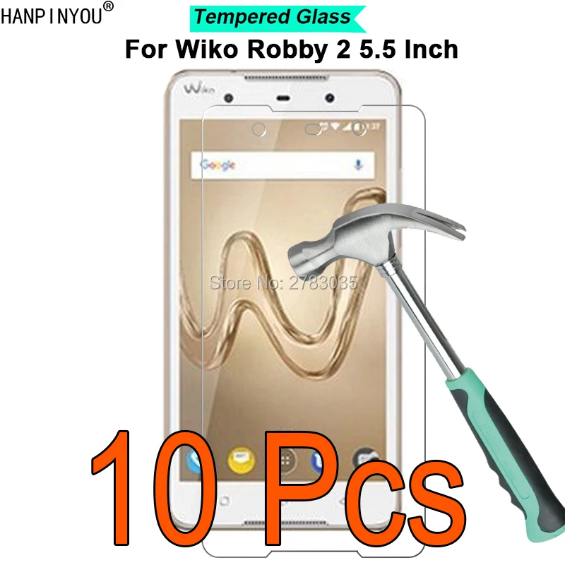 10 шт./партия для Wiko robby 2 5 &quotновая твердость 9 H 2.5D ультратонкая закаленная