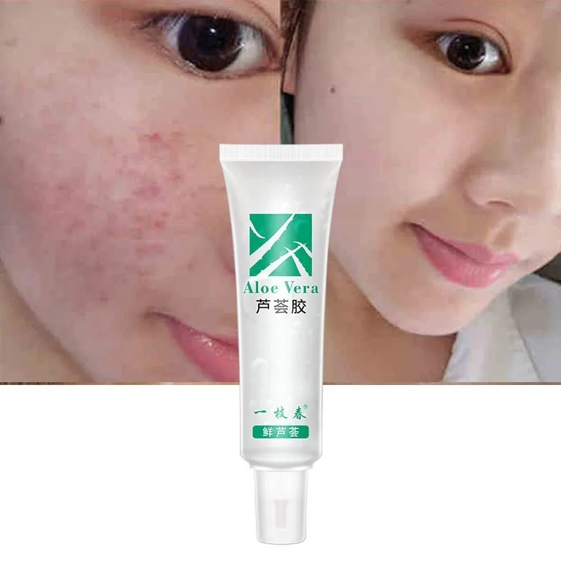 OneSpring гель алоэ вера крем для лица увлажняющий против морщин отбеливающий