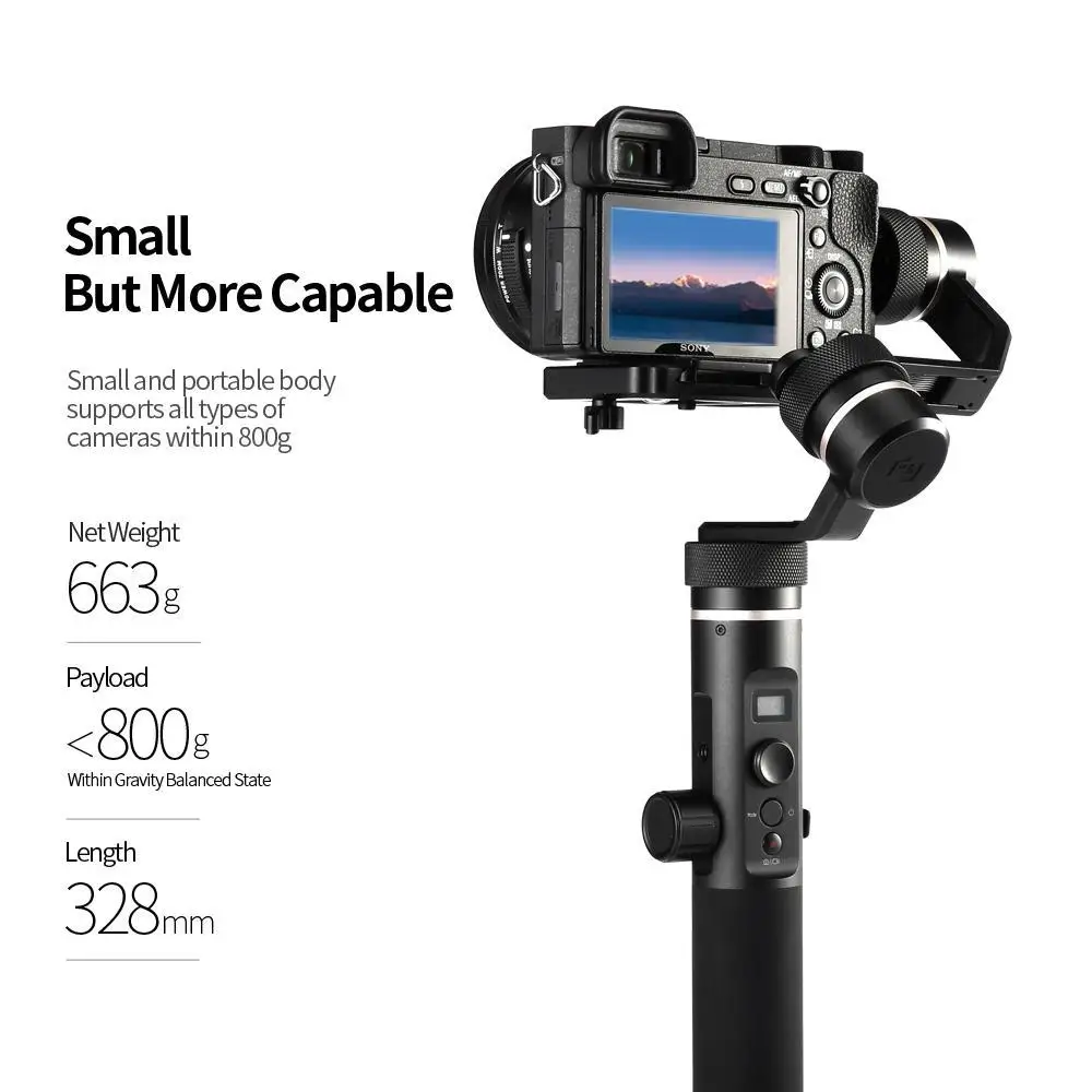 Общие Ручной Bluetooth Wi Fi Gimbal стабилизатор действие фото камера для 360 GoPro около 12