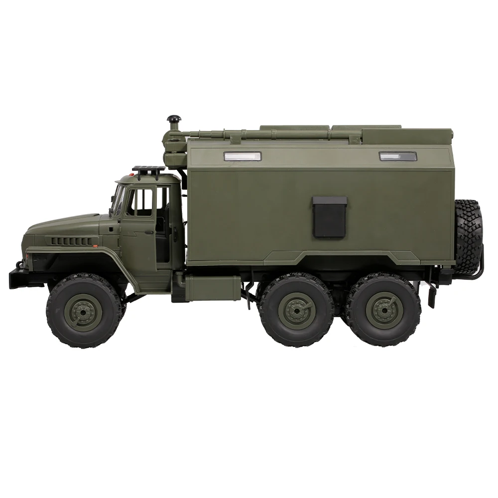 WPL B36 масштаб 1:16 RC военный командный Автомобиль 2 4G 6WD армейские автомобили подарок