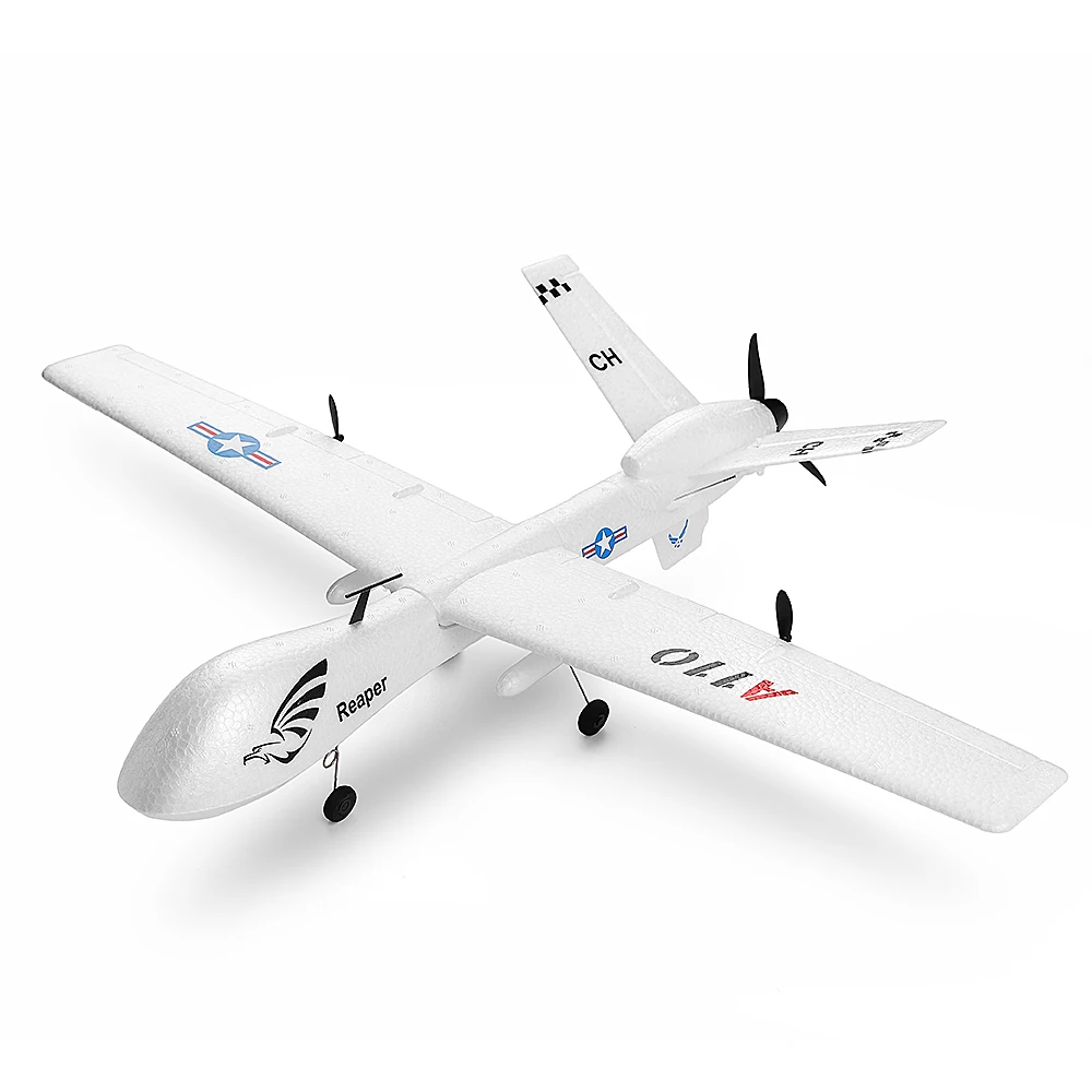 Оригинальный дрона XK A110 2 4G 565 мм 3CH RC самолет с фиксированным крылом Самолет