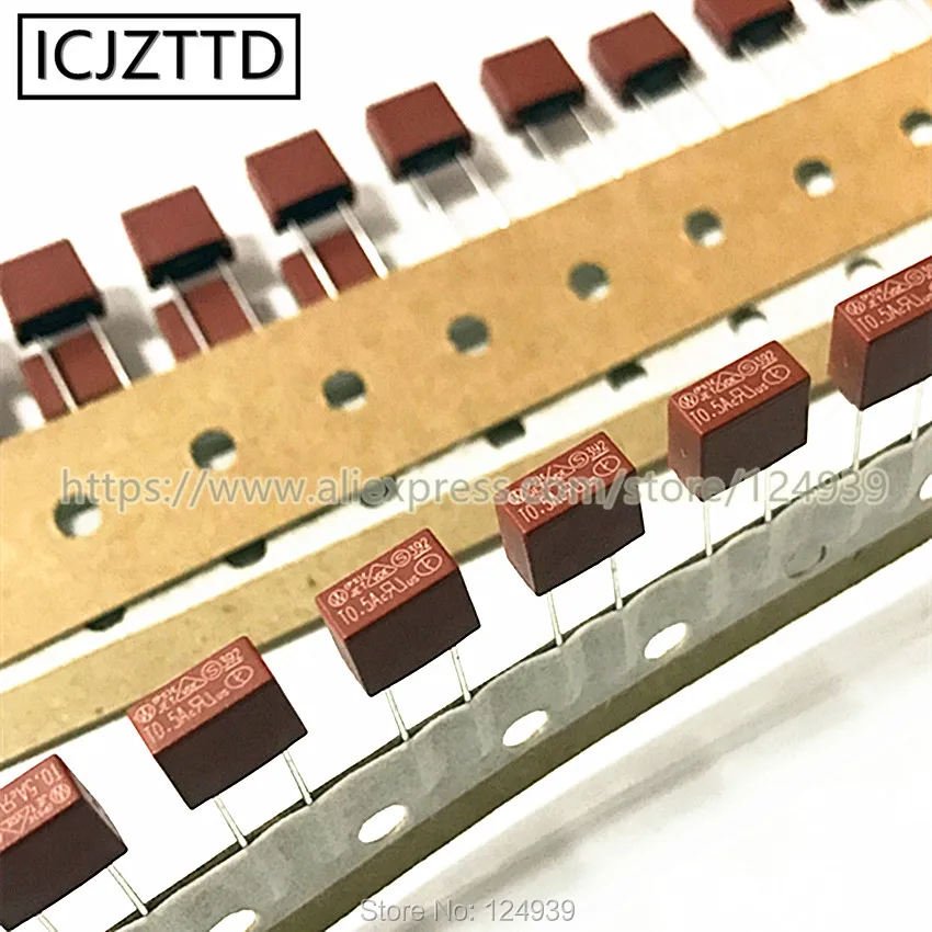 Плавкий предохранитель T2A 0.5A 0.8A 1A 2A 2.5A 3.15A 4A 5A 6.3A 8A 10A 250 В 392 пластиковый плата