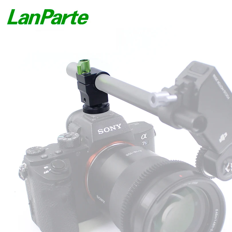 

LanParte 15mm Hot Cold Shoe Mount Rod Clamp